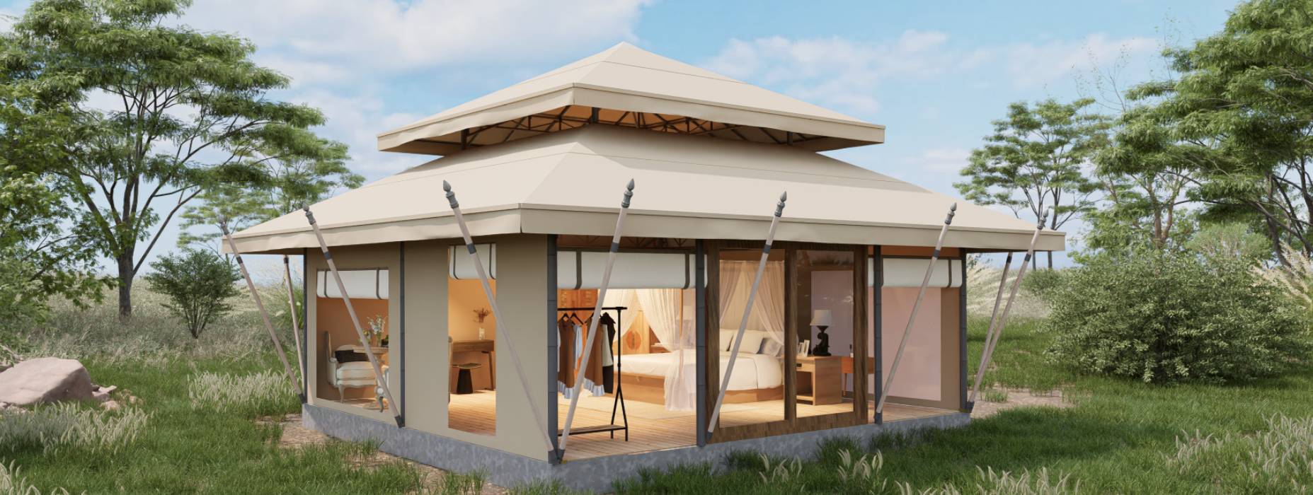 融水户外野奢帐篷